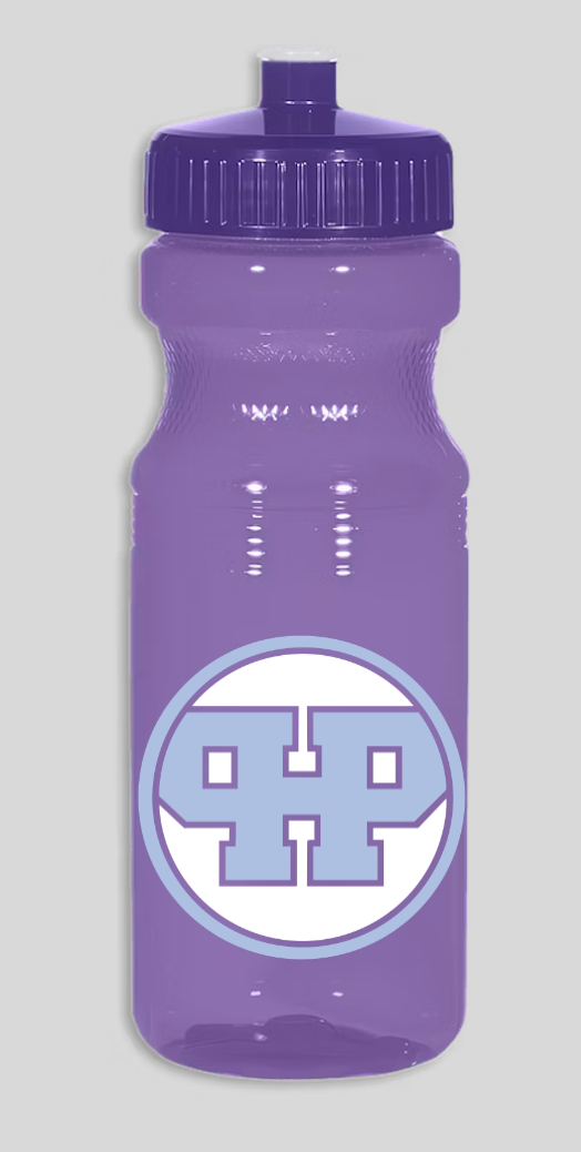 High Point Hippos 24 oz. Water Bottle